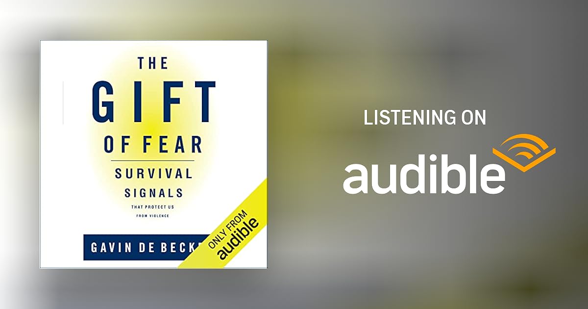The Gift of Fear by Gavin de Becker Audiobook